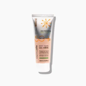 Dermaelle HyaluSolaire Dark Tinted Gel Cream Sunscreen SPF +50 60 ML