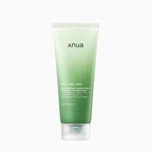 anua heartleaf cleansing foam tube 25ml