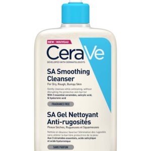cerave sa smoothing cleanser 236ml for rough and bumpy skin